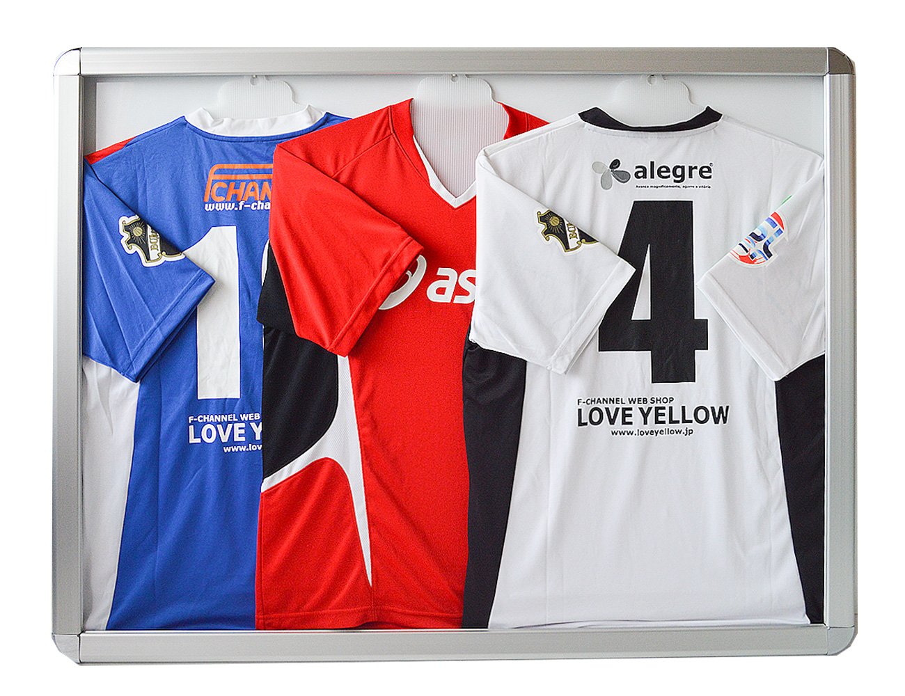 Amazon.co.jp: ユニフォーム額縁 コレクション2連3連用 (シルバー